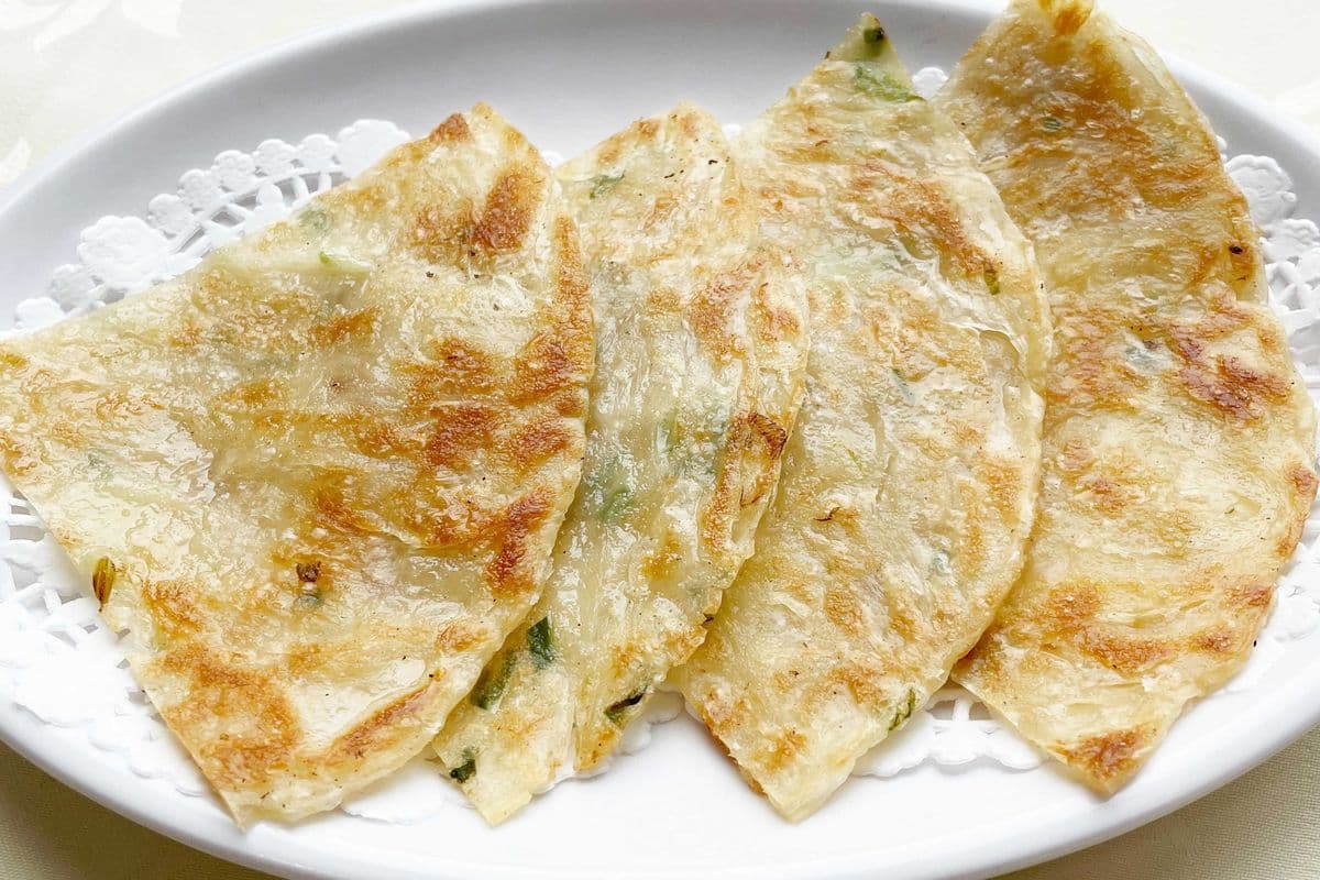 42. Onion Pancakes (1 pc)