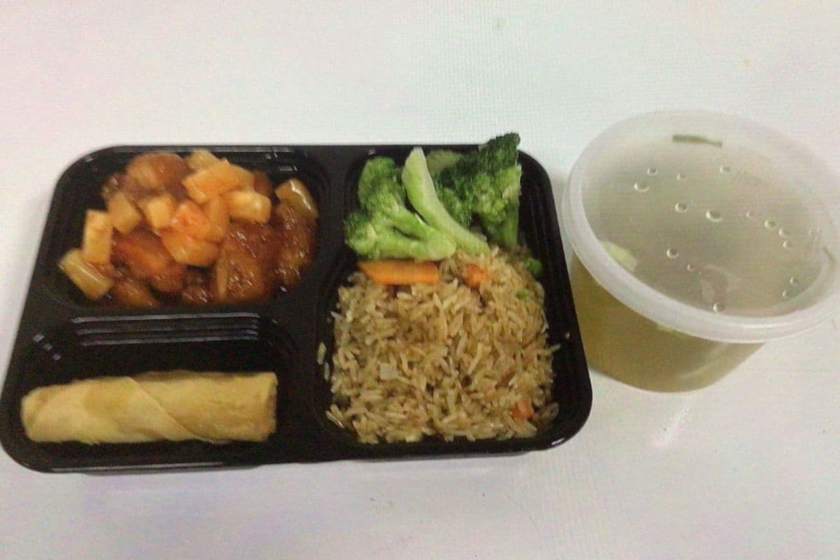 Q4 Sweet and Sour Chicken Bento