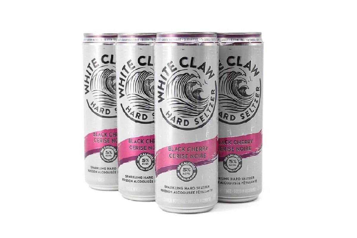 White Claw Black Cherry (6 Pack Cans) (6 x 355 ml)