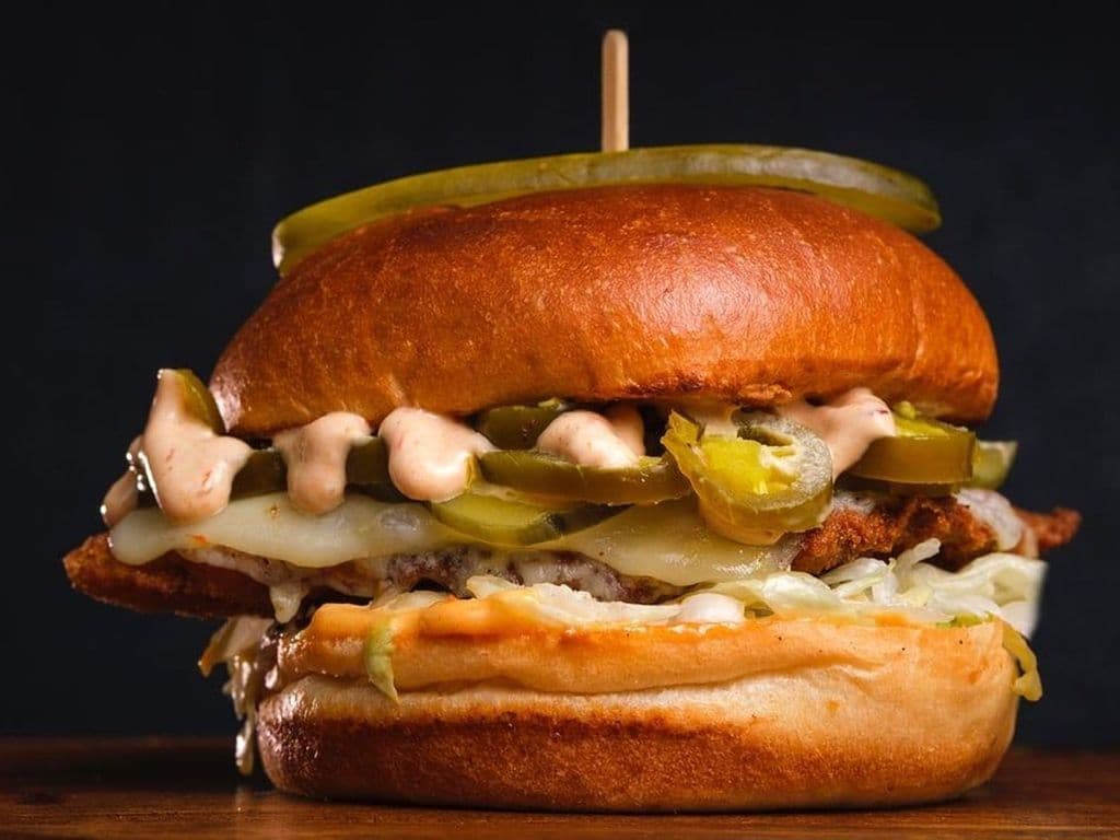 Chipotle Chicken Blaze Burger 