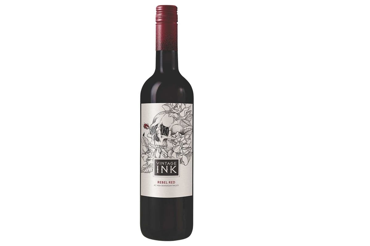 Vintage Ink Rebel Red (1 x 750 ml)