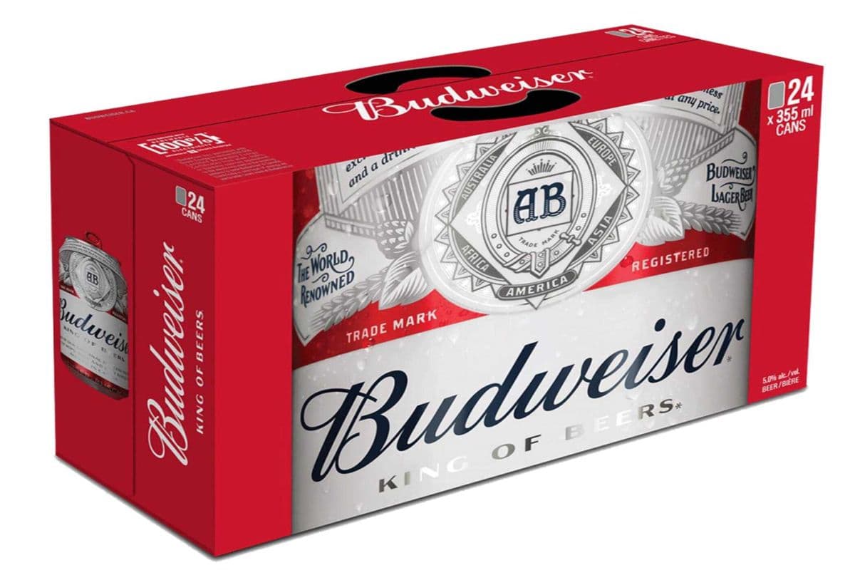 Budweiser 24cans x355ml (24 x 355ml)