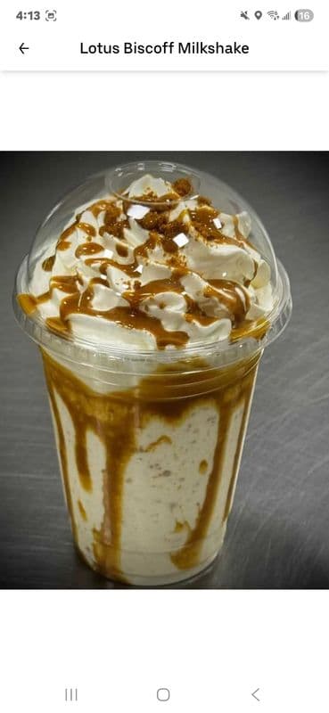 Lotus Biscoff Milkshake
