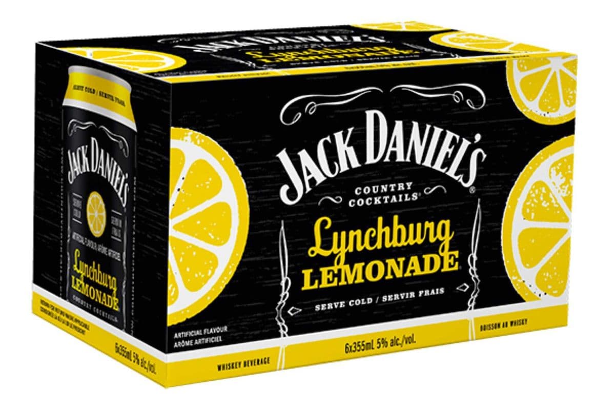 JACK DANIEL'S LYNCHBURG LEMONADE (6 PACK) (6 x 355ML CAN)
