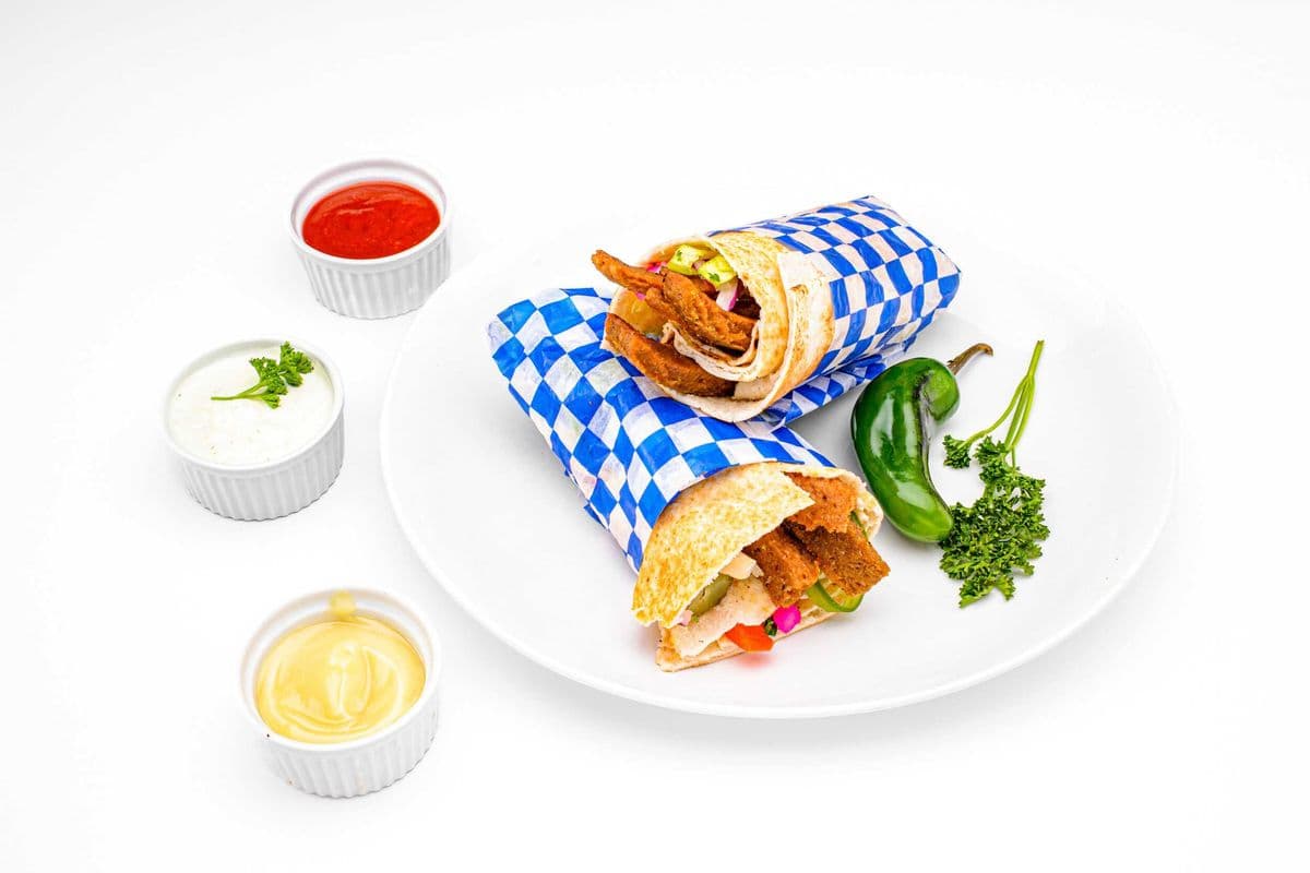 Beef Donair Wrap