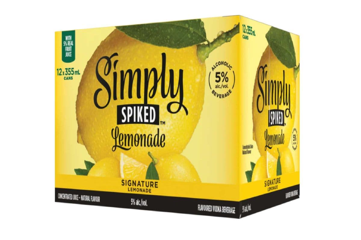 Simply Spiked Lemonade (12 x 355 ml)