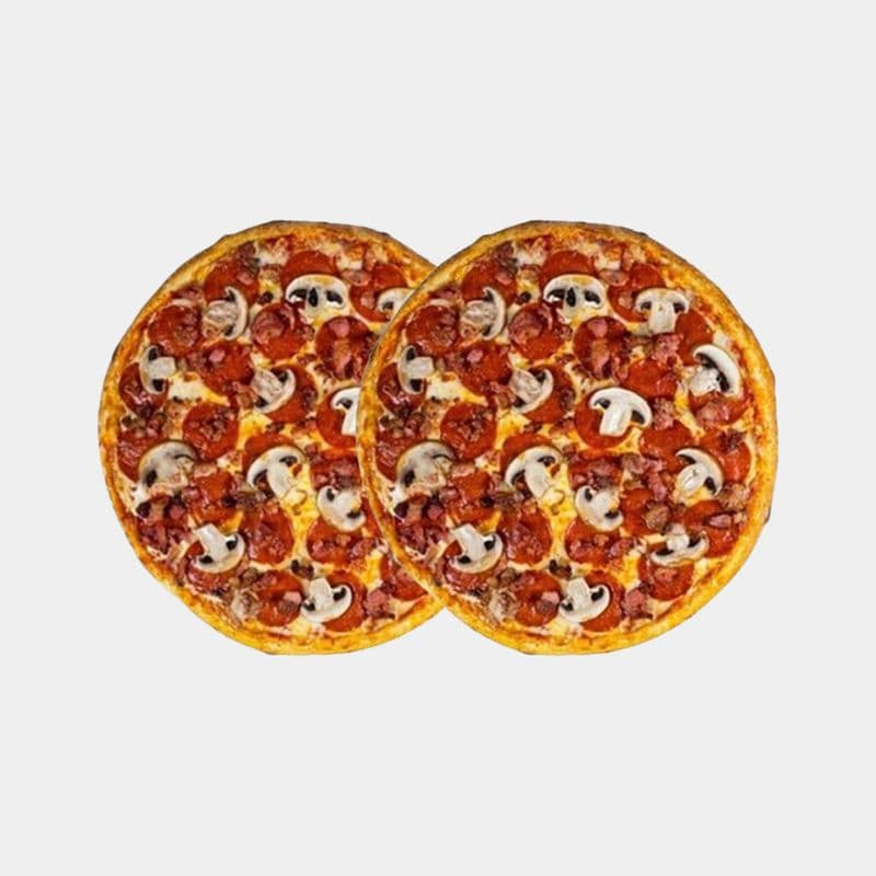 2 X-Large Pizzas