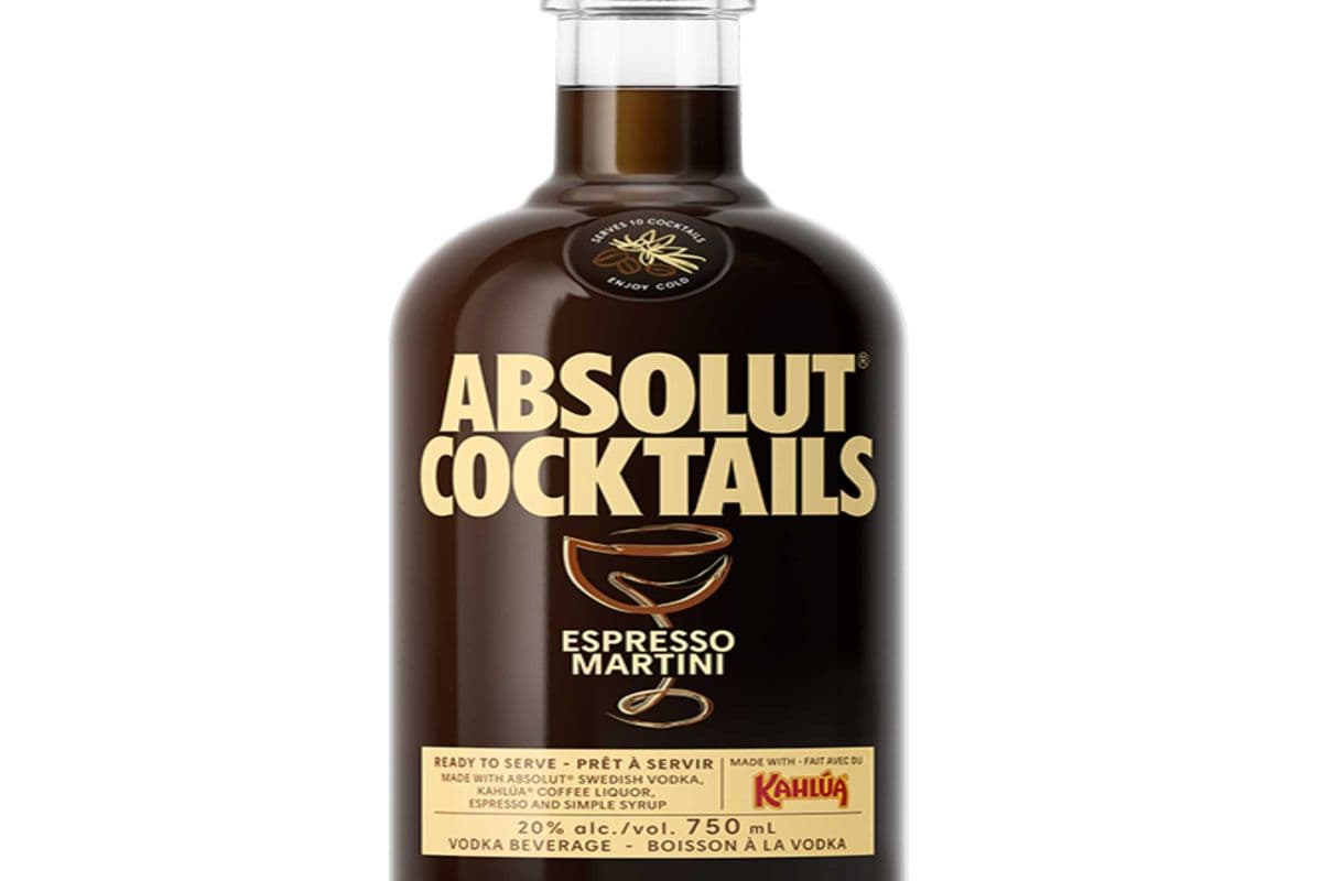 ABSOLUT ESPRESSO MARTINI-750ML (1 x 750ML)