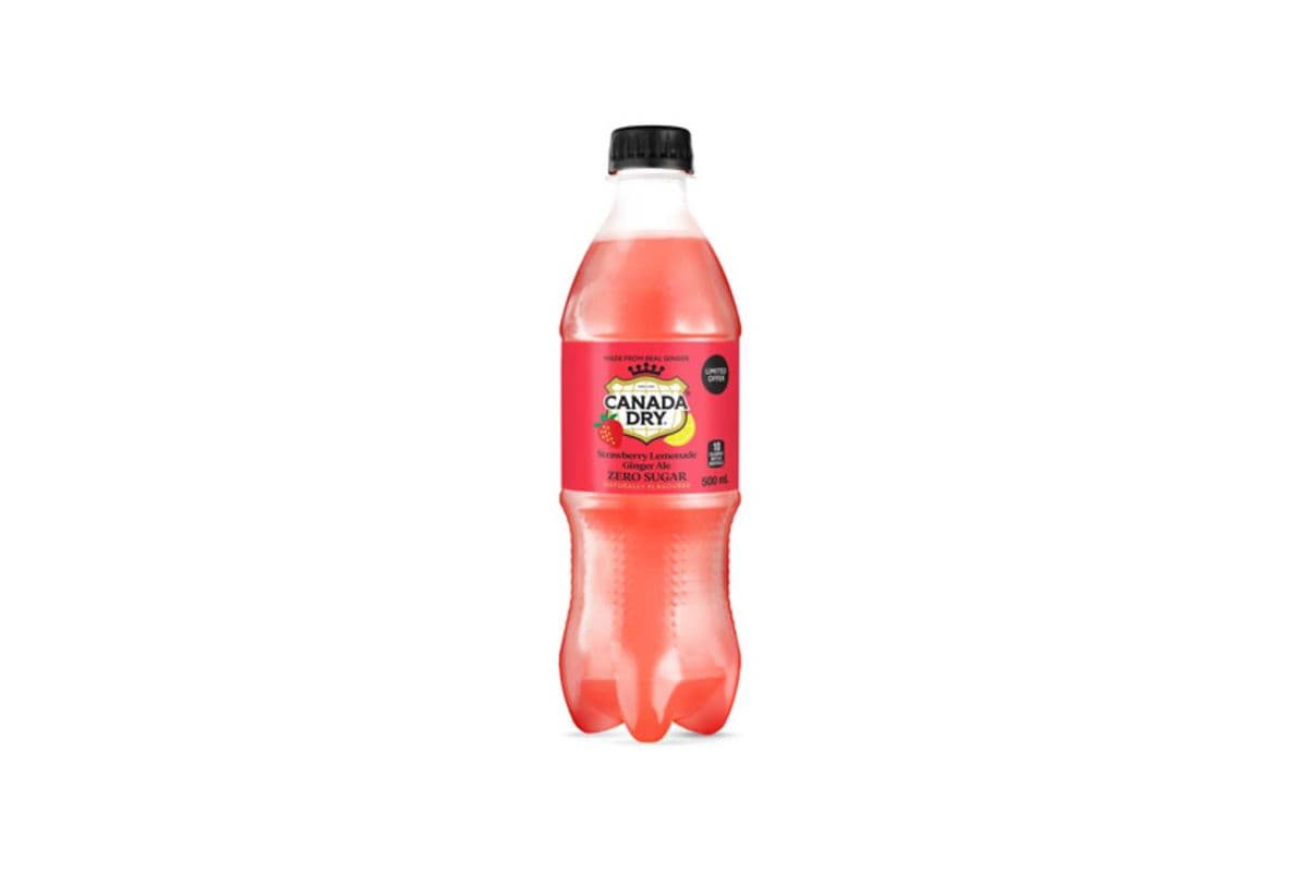 Canada Dry Zero Strawberry Lemonade (500 ml)