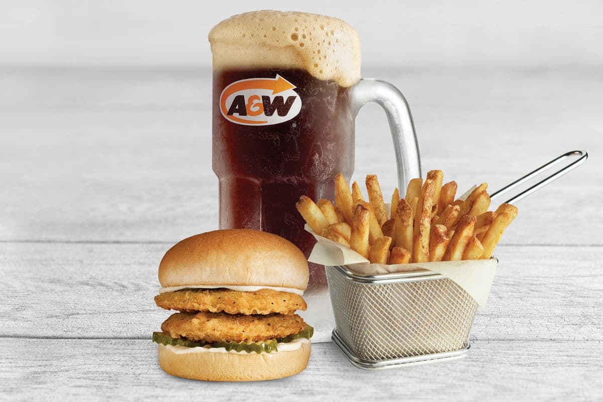 Double Chicken Buddy Burger Combo