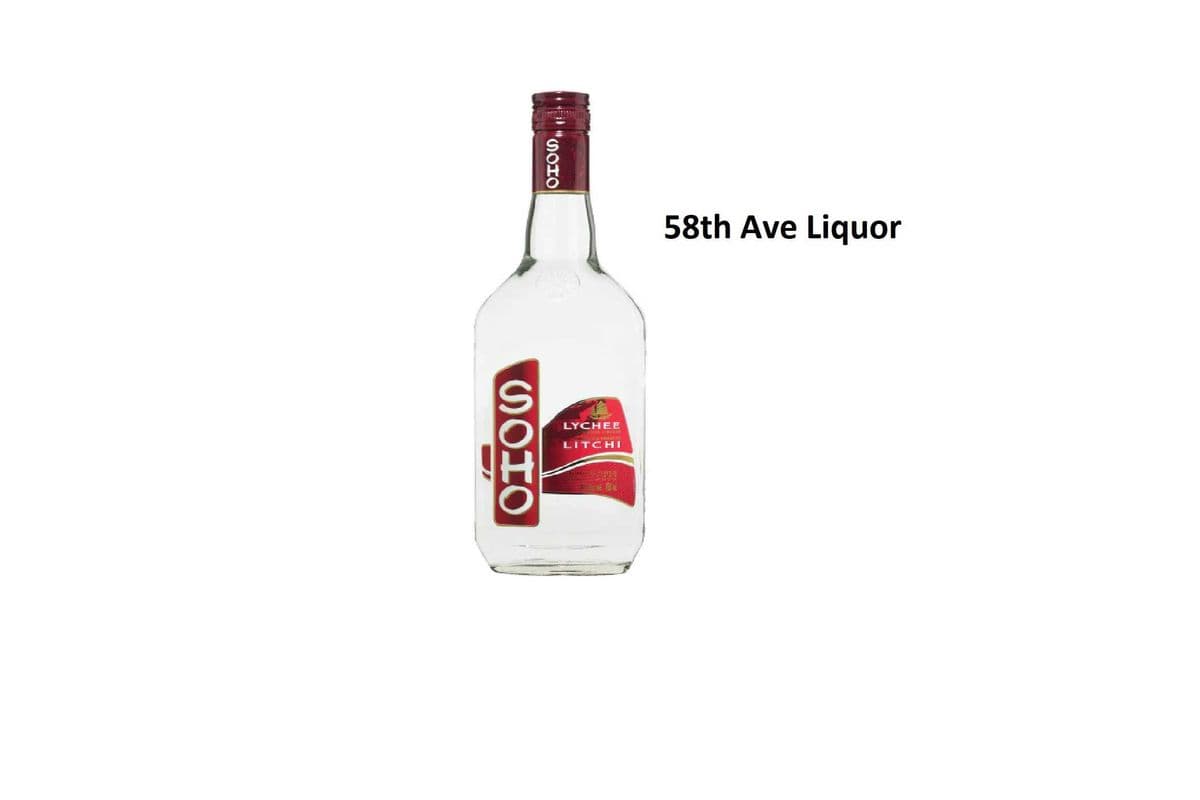 SOHO LYCHEE FLAVOURED LIQUOR (1 x 750 ML )