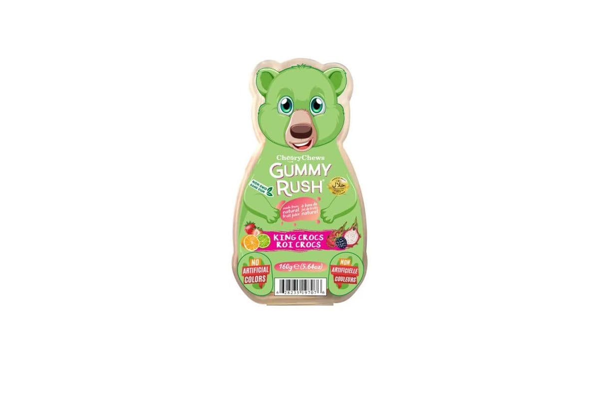 Gummy Rush King Crocs 160g (160GM)