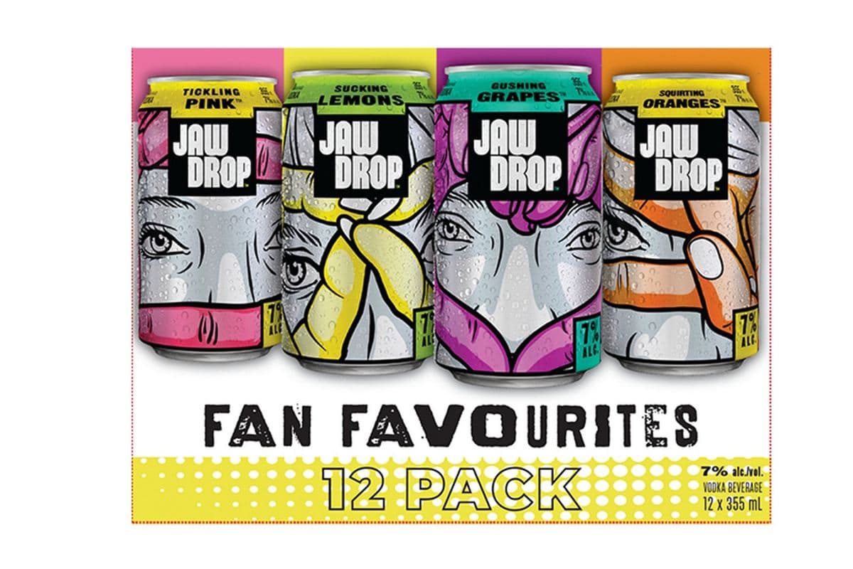 Jaw Drop Fan Favourites Variety Pack (12 x 355 ml)
