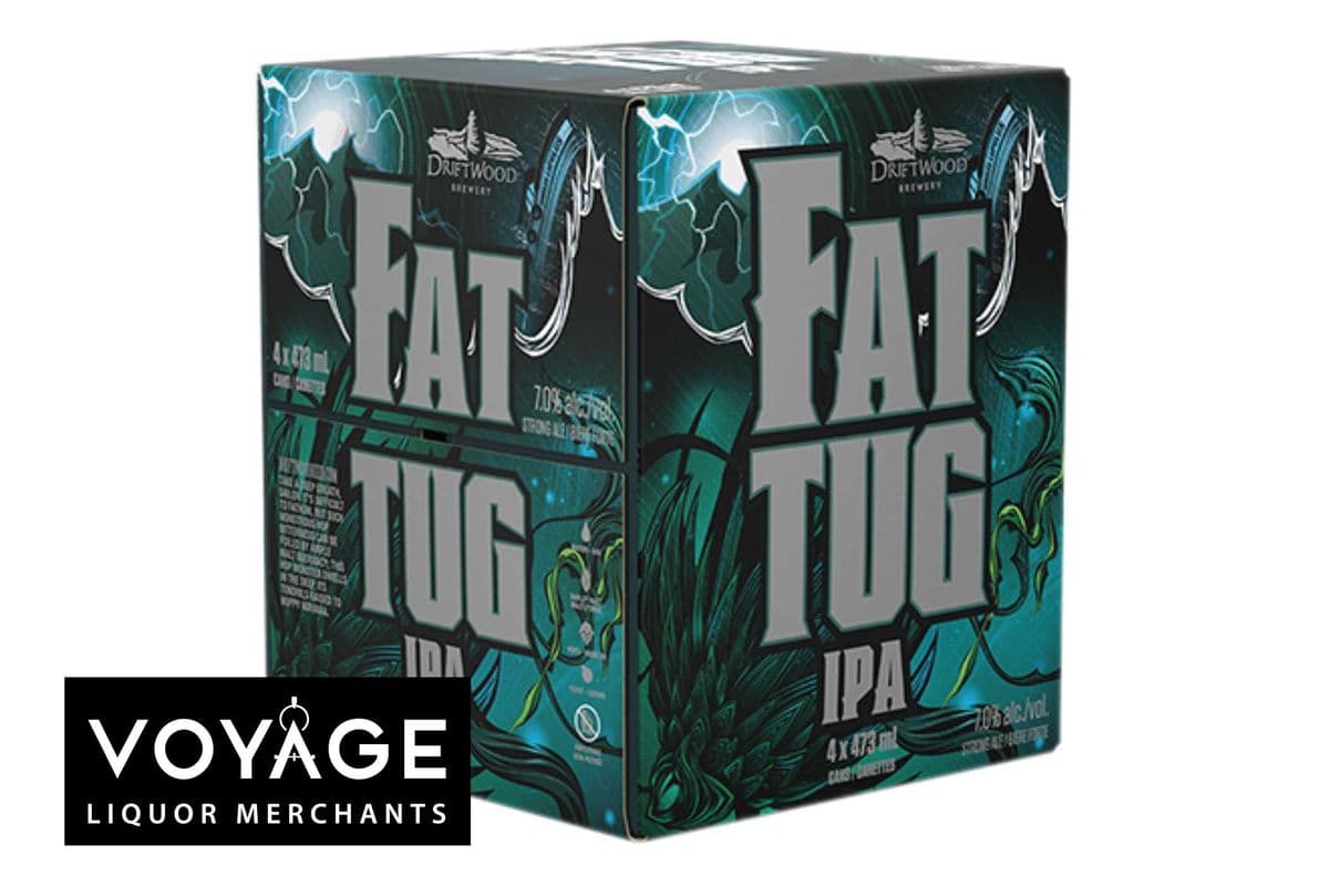Driftwood Fat Tug IPA (4 x 473 ml)