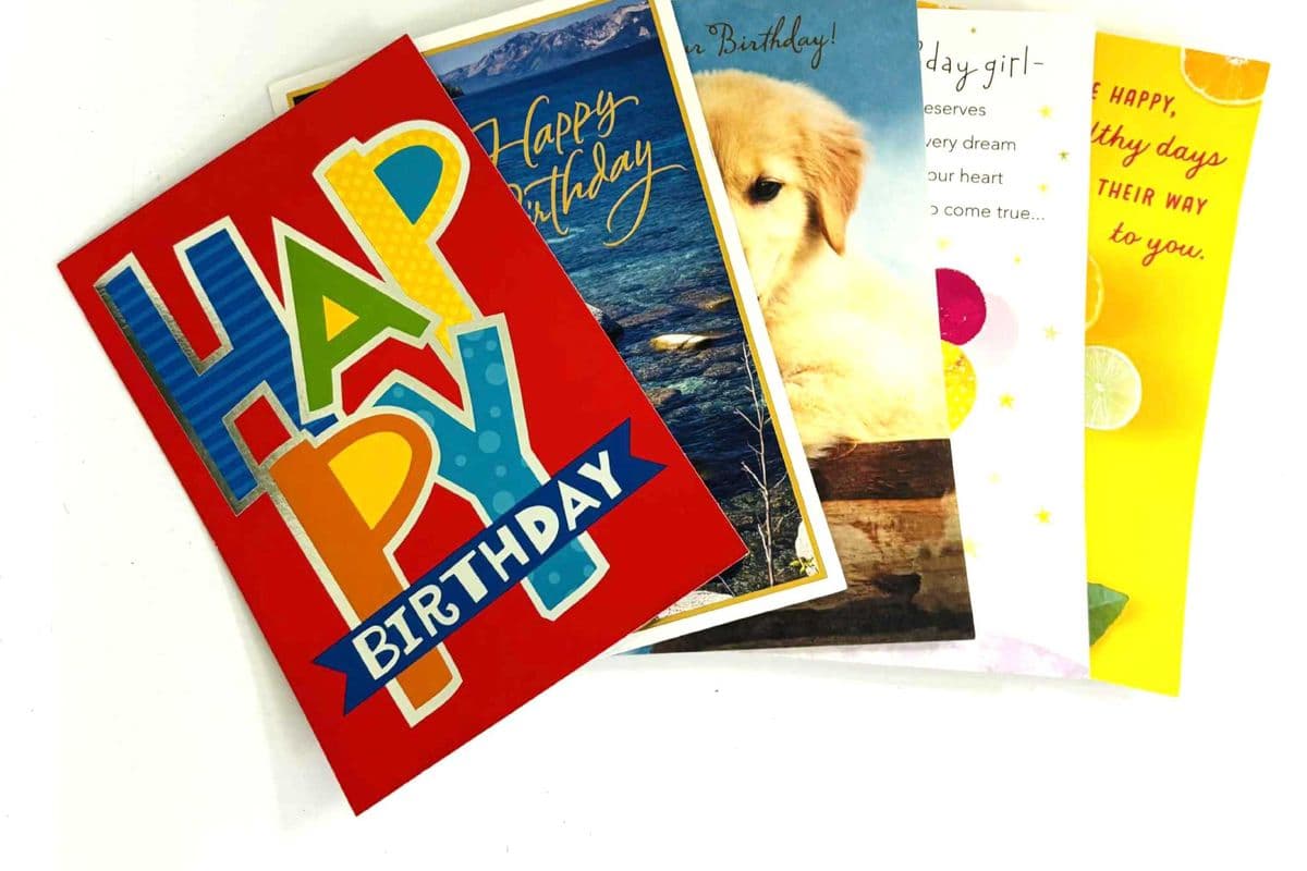 Birthday Greeting Congratulation Get Well Card SKU102W