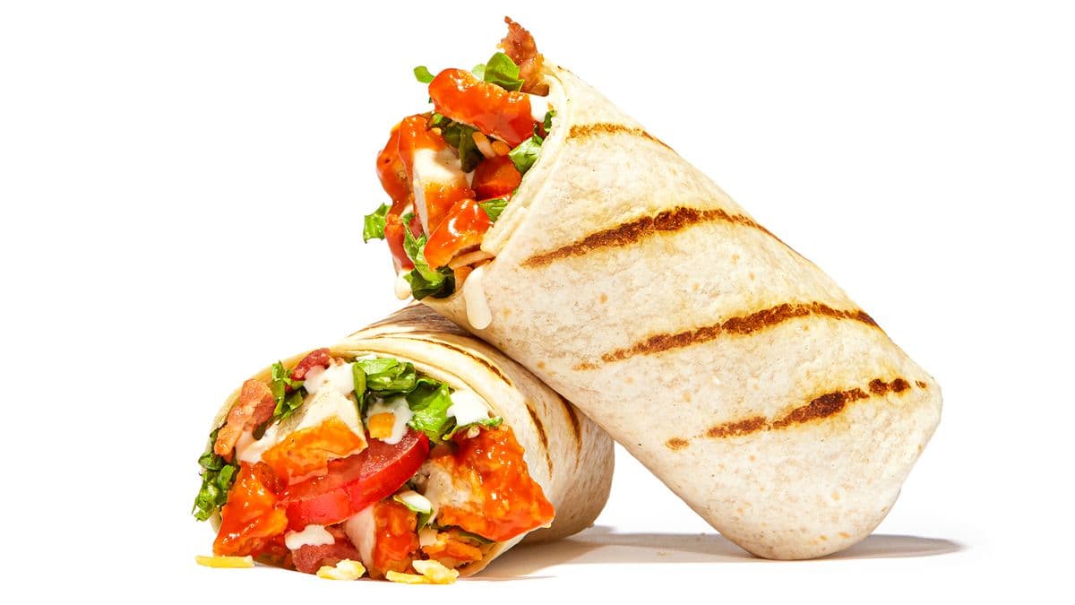 Wrap au poulet Buffalo