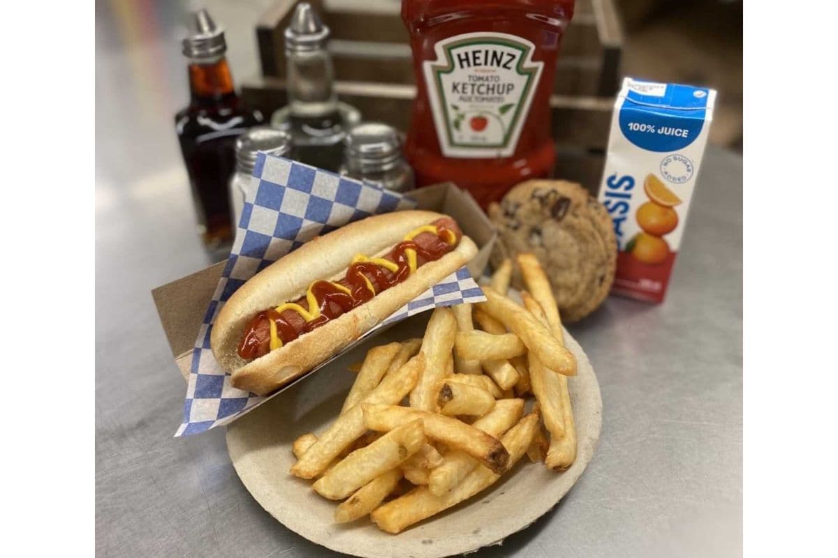 Hot Dog and Chips