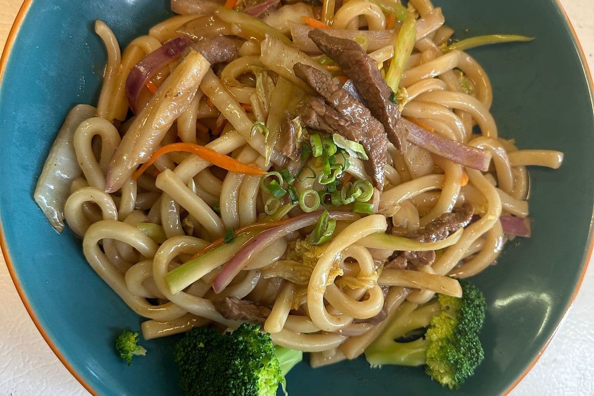 141. Beef Fried Udon Noodles