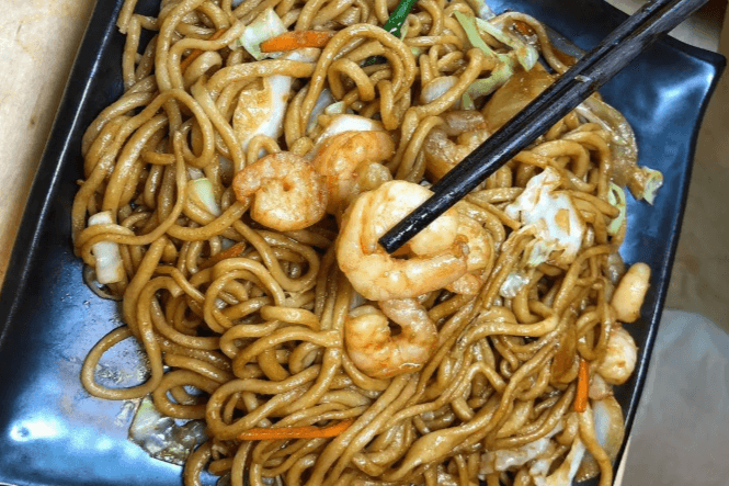 97. Shrimp Fried Noodles