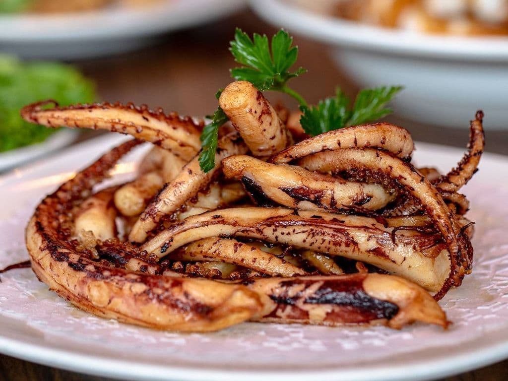 CS02 Deep Fried Octopus Tentacles