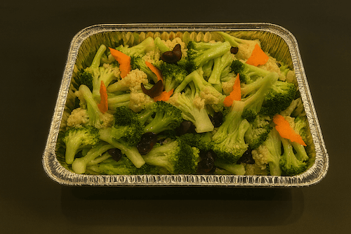 Platter Stir Fried Mixed Broccoli w/Fungus🥦 / 歡樂餐 百加利木耳台灣椰菜花🥦