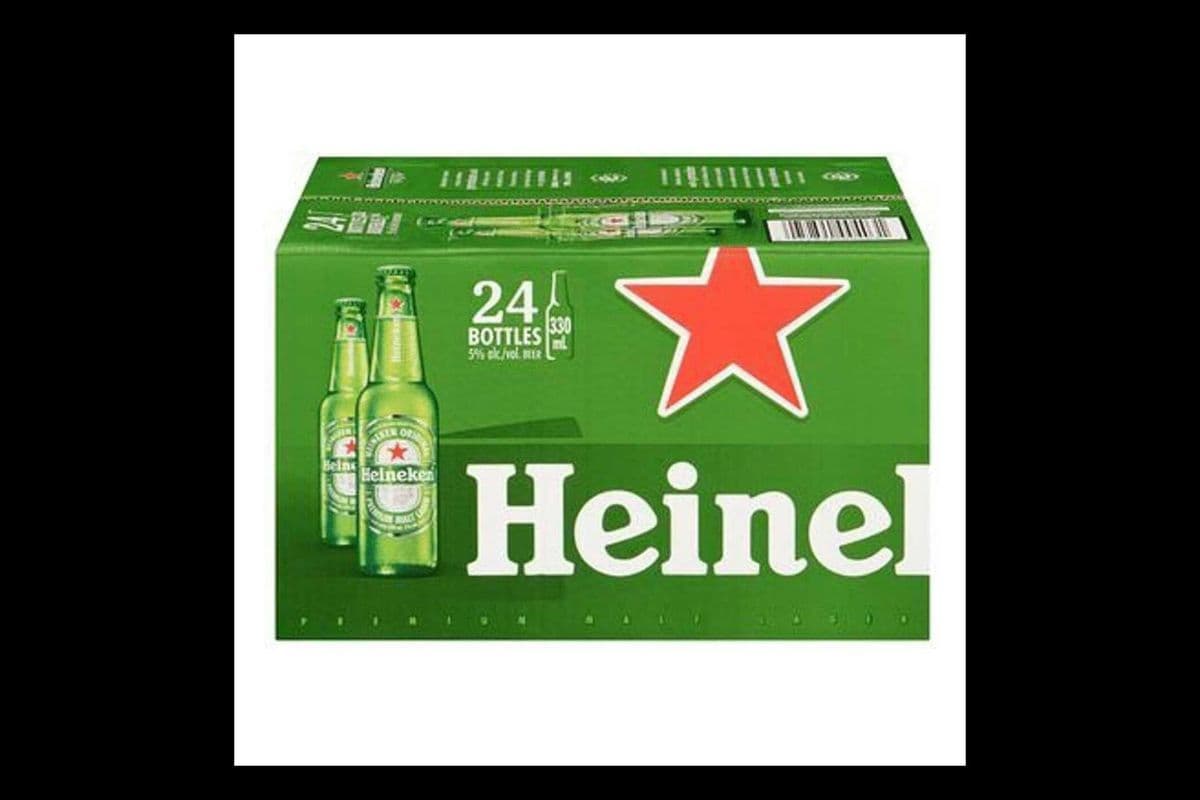 HEINEKEN (24 x 330ML BOTTLES) (24 x 330ML)