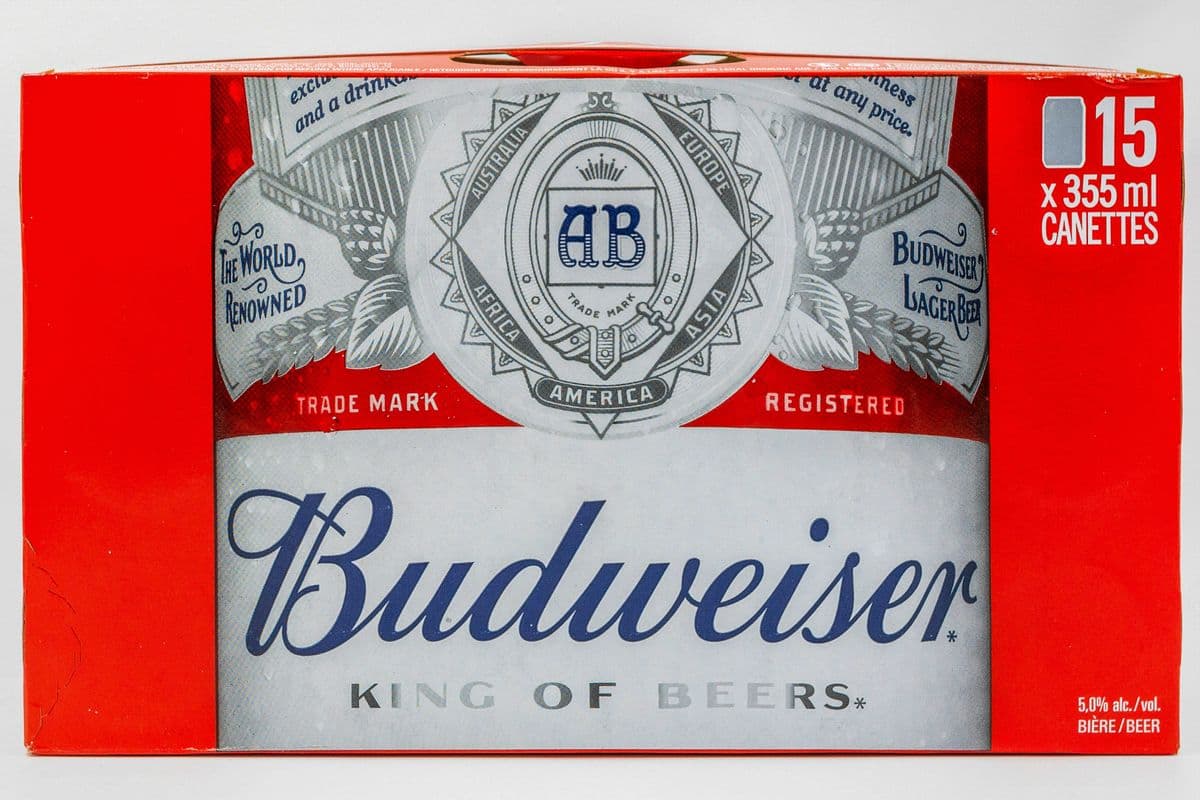 Budweiser 15 Can (15 x 355 ml)