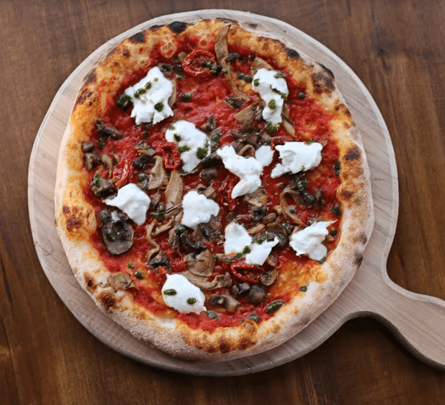 Pizza rosse bufalina