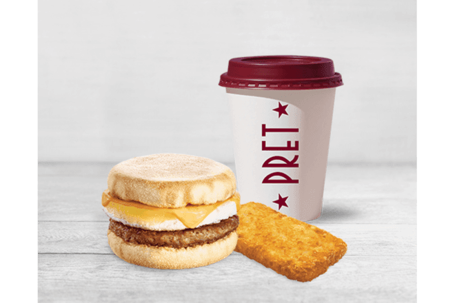 English Muffin Sausage & Egger Combo
