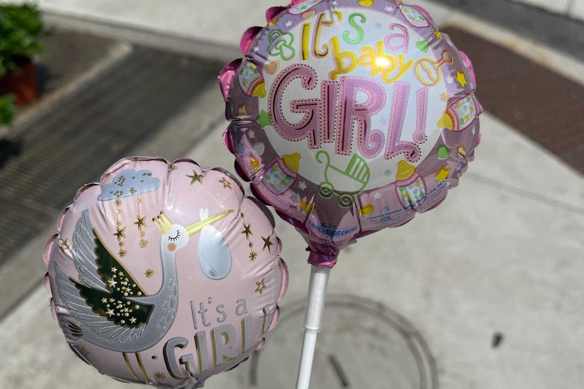 4” Balloon - It’s a Girl