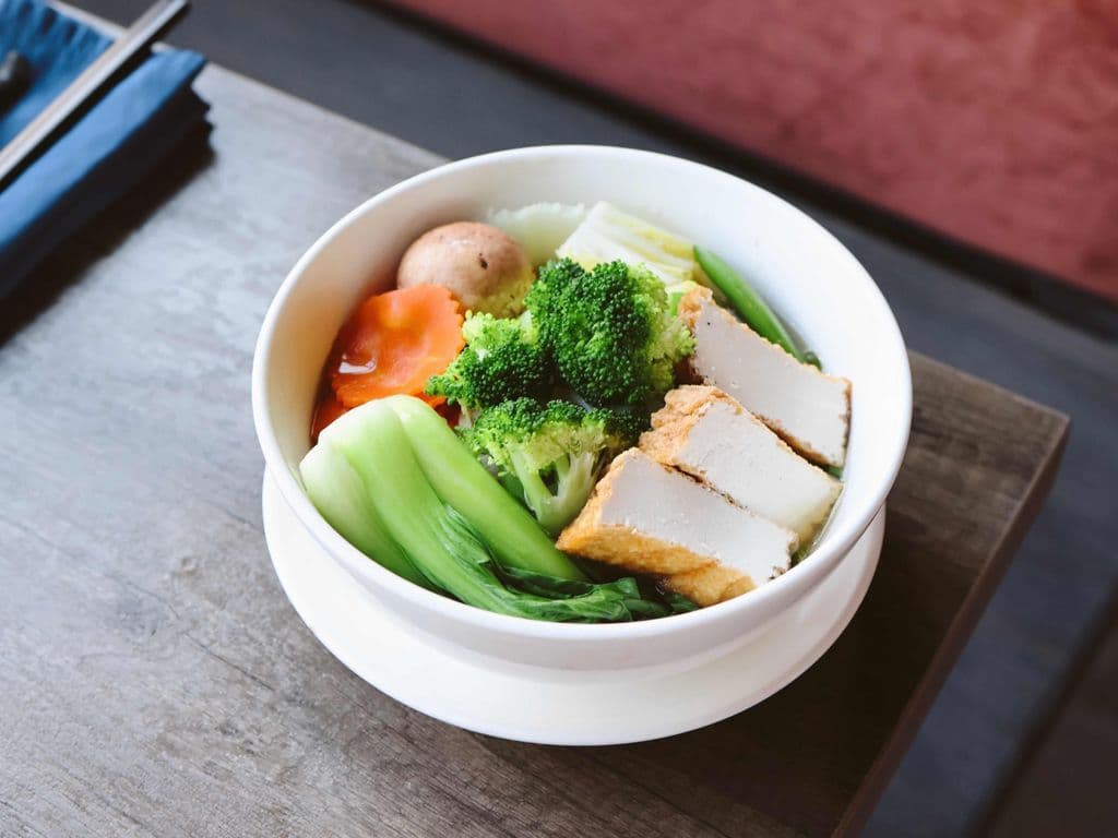 P04 - Vegetables Rice Noodle Soup (Phở Chay)