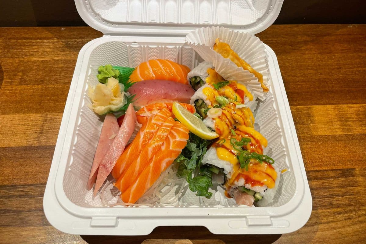 Sushi and Sashimi Bento