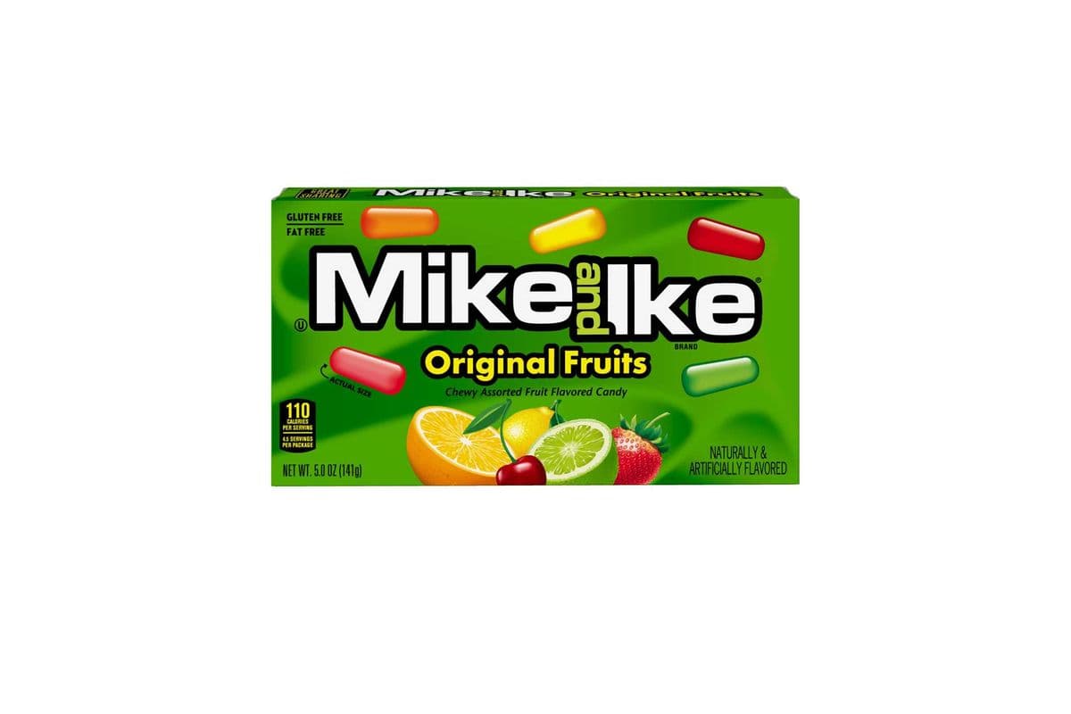 Mike & Ike Original Fruits (120gm) (110 Cal)