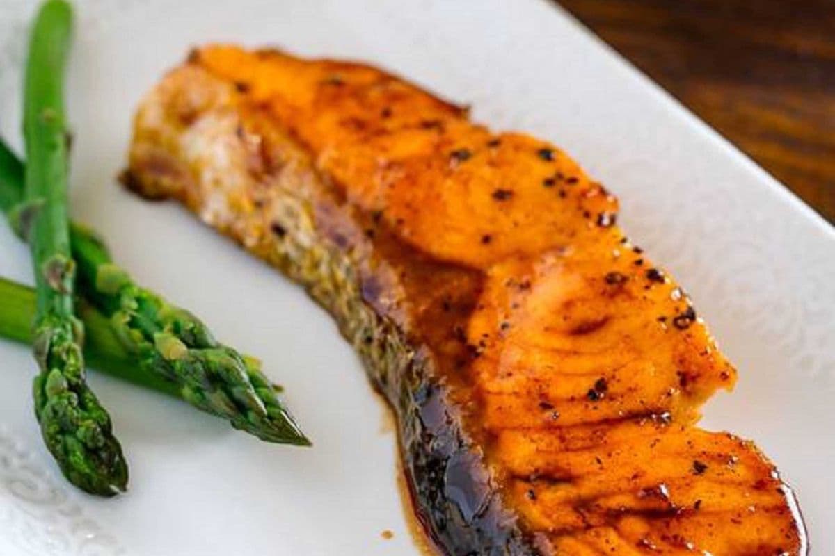 Salmon Teriyaki Appetizer (2 pcs)