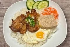 467. Com Ga Nuong, Cha Trung, Hot Ga Op-la