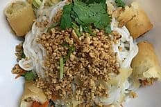 Thai Crispy Spring Roll Salad Bowl
