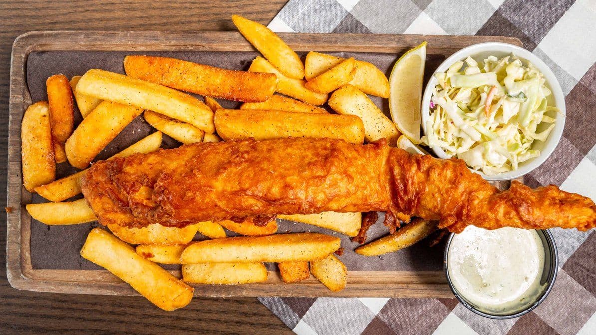 The Tommyfield Fish and Chips (8 oz)