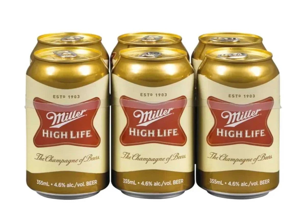 MILLER HIGH LIFE 6*355ML (1 x 355ML)