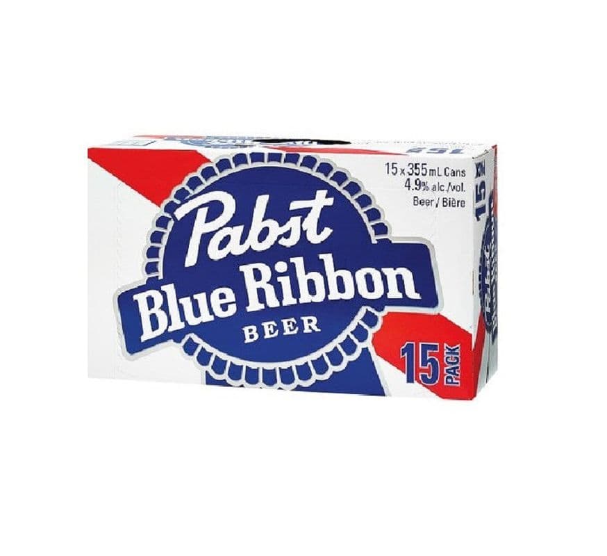 Pabst Blue Ribbon (15 Pack) (1 x 355 ml Cans)