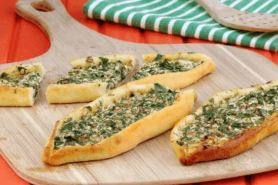 Spinach and Feta Pide