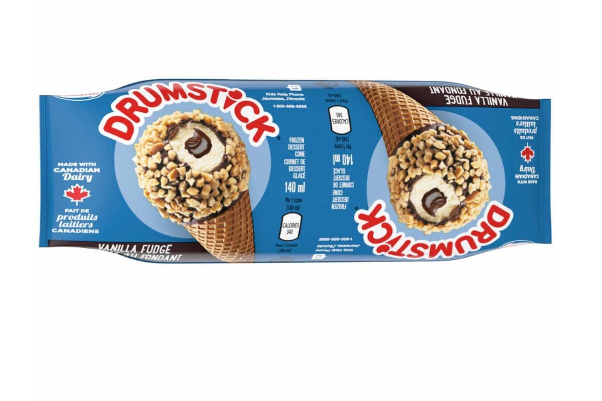 DRUMSTICK VANILLA FUDGE 140ML (140 ML)