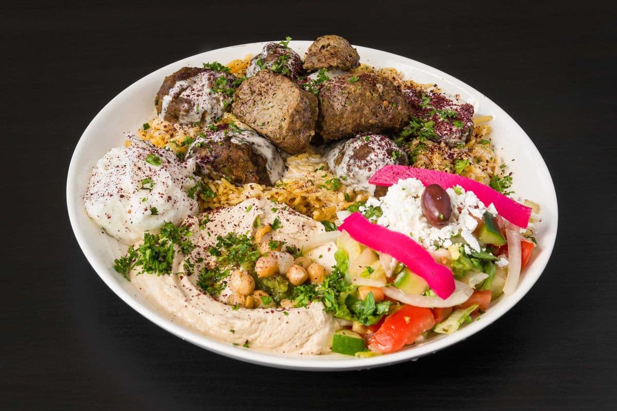 Kafta Kabab Platter
