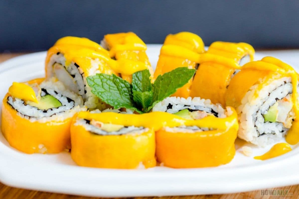 210. Mango Crab Roll