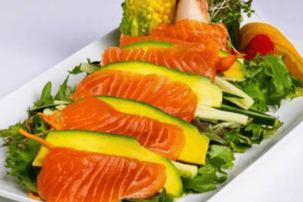 Salade au saumon