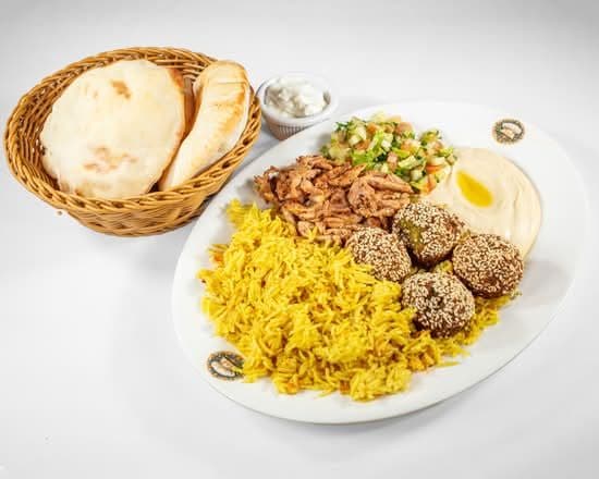 Chicken Shawarma & Falafel Combo