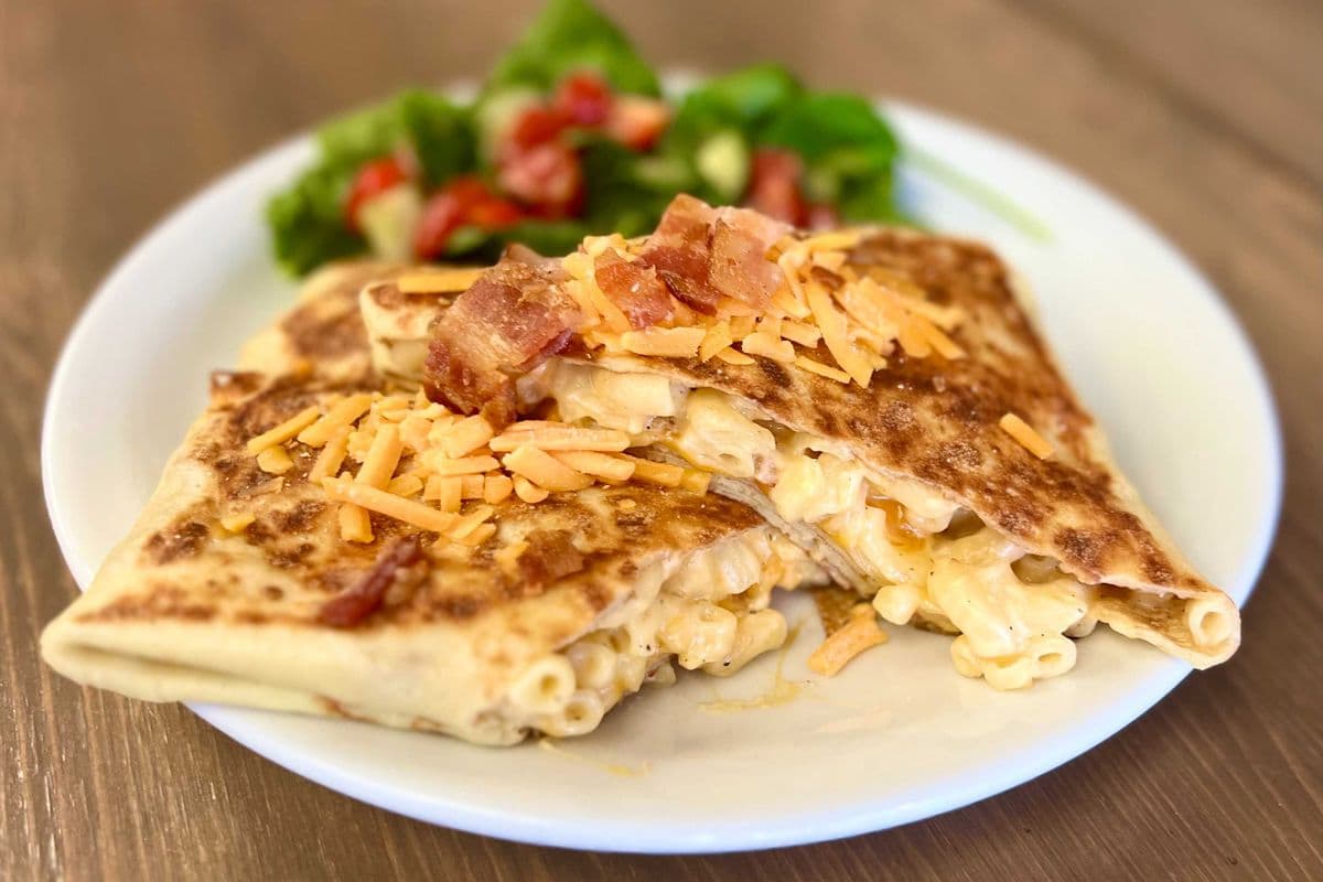 Mac & Cheese Crepe
