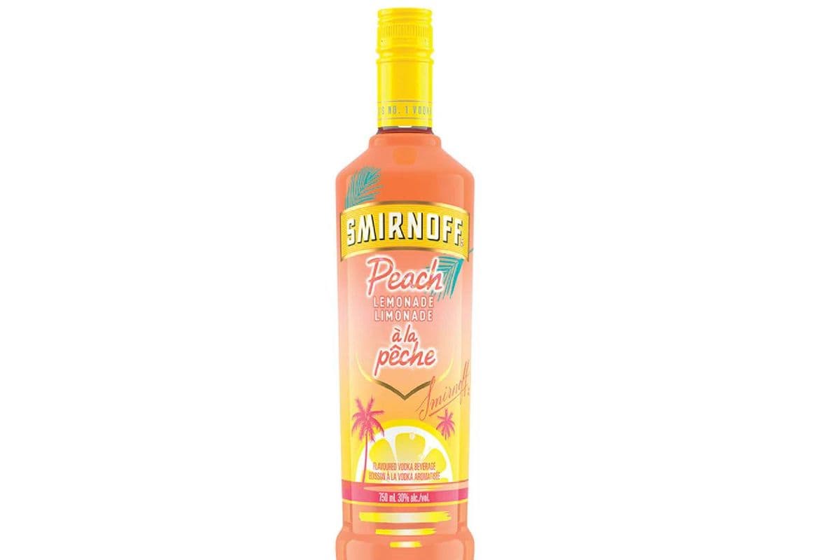 Smirnoff Peach Vodka 750 ML (1 x 750 ML)
