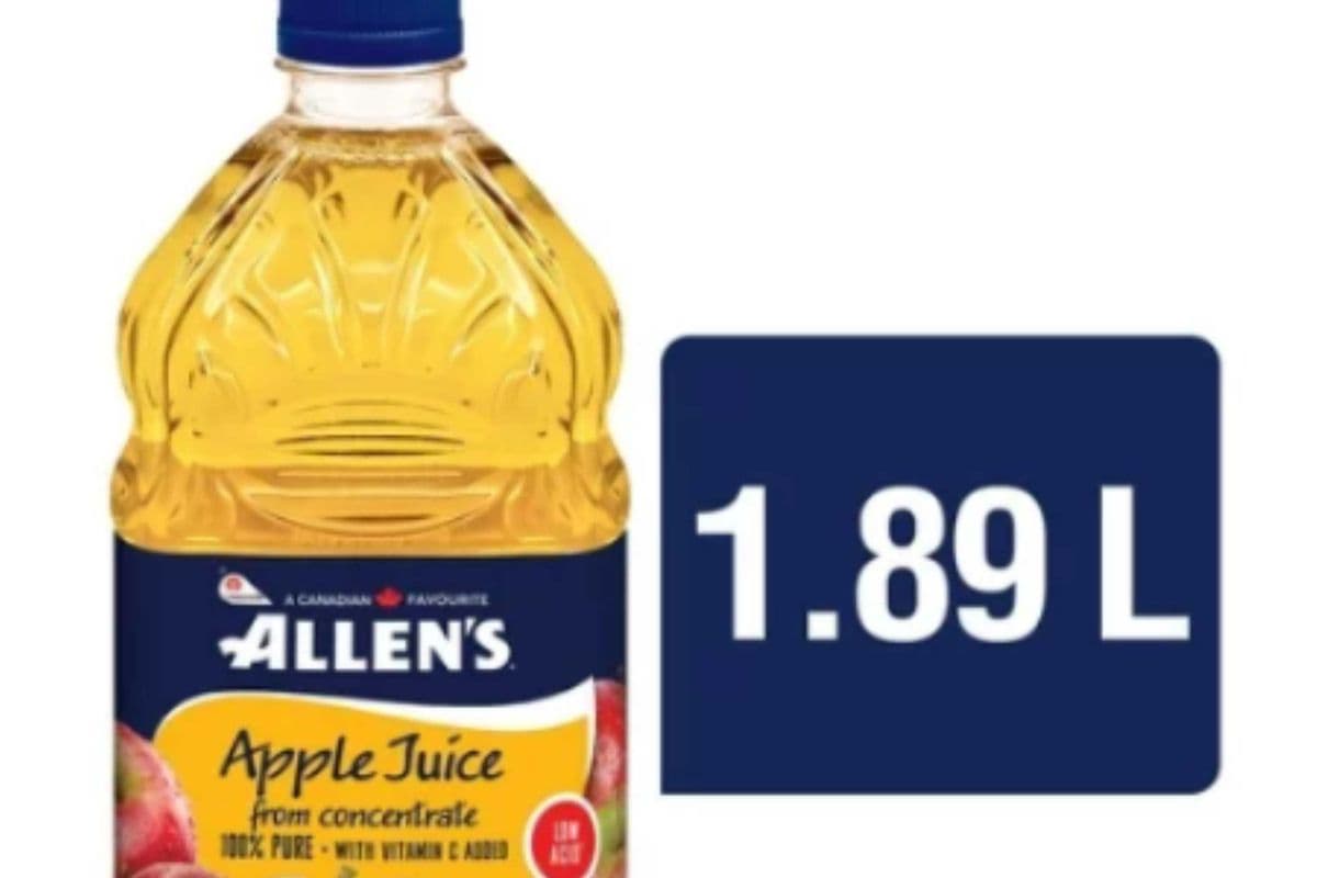 Allen's Apple Juice 1.89L