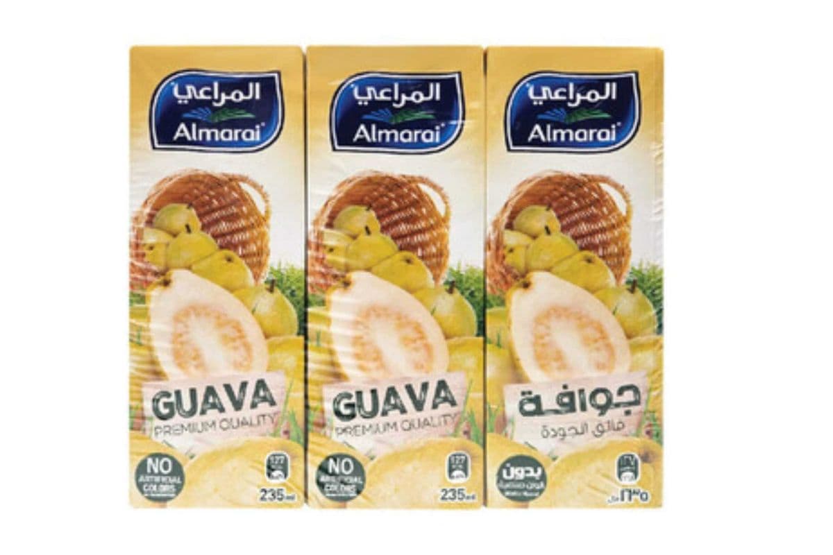 Almarai Guava Juice - 6 X 235 Ml