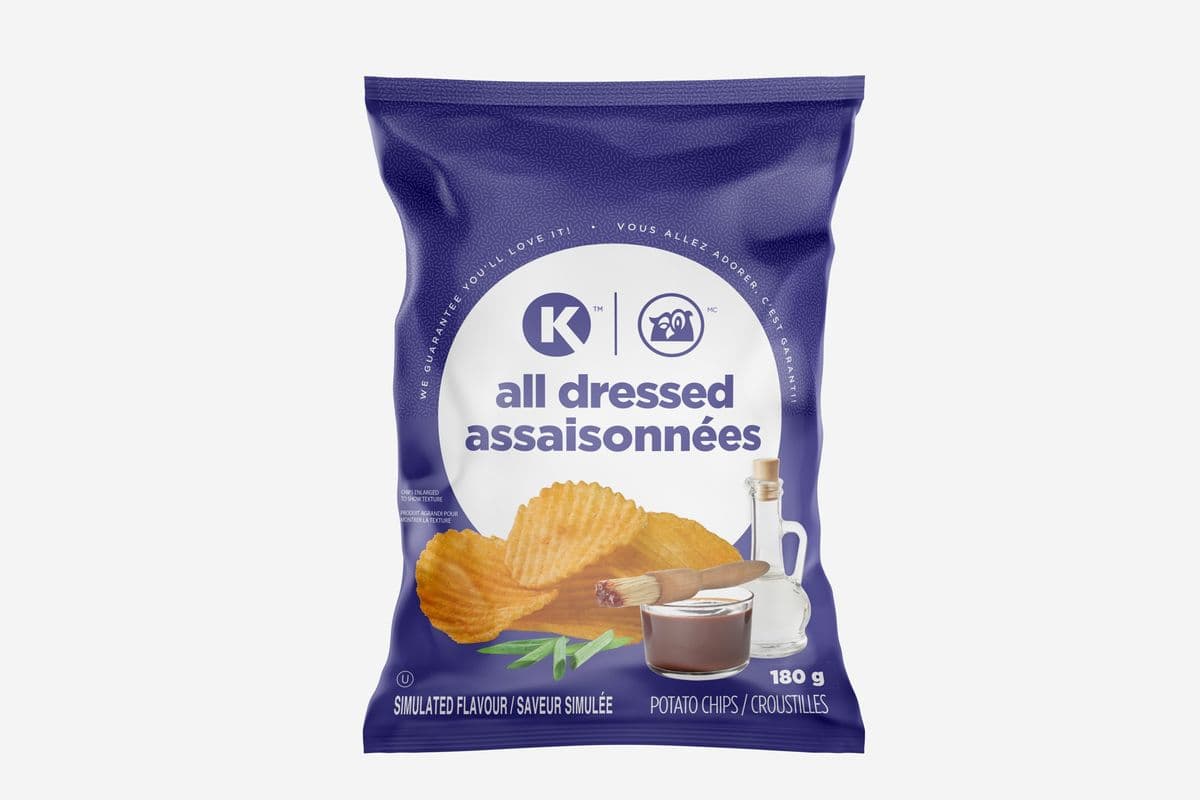 Circle K All Dressed Chips (180 g)
